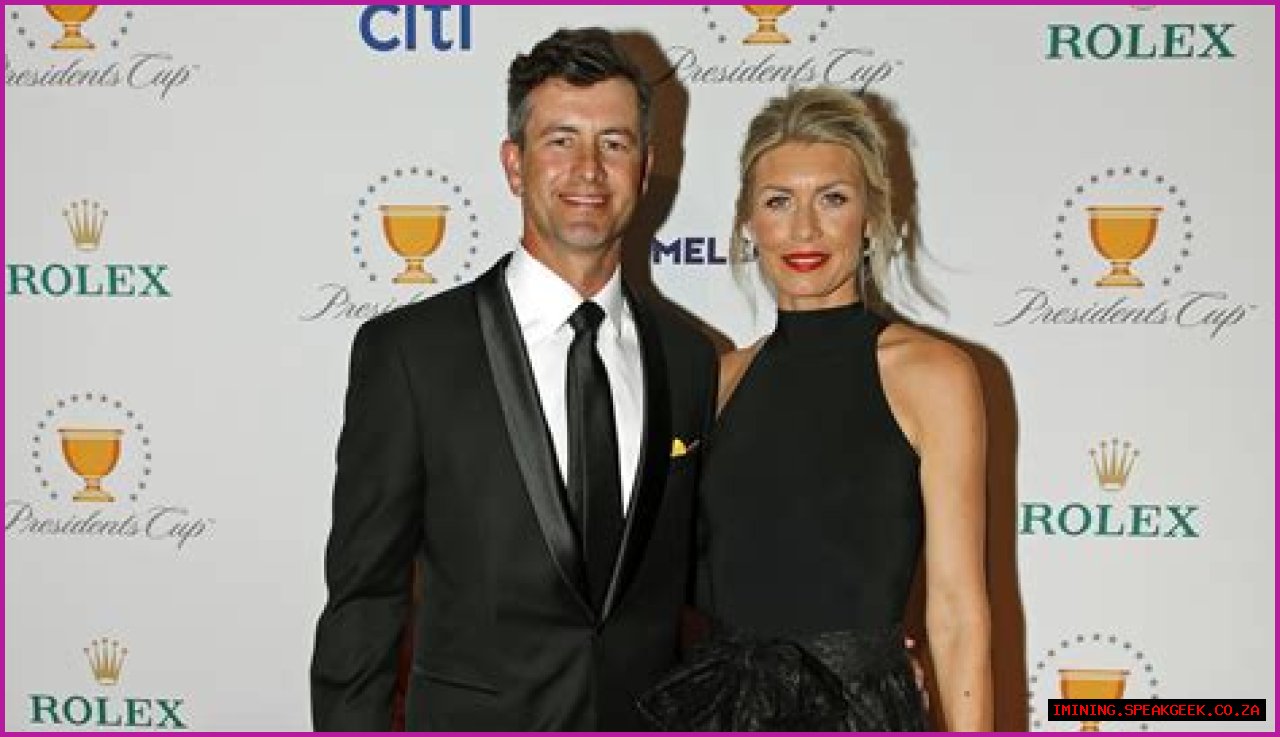  Adam Scott’s wife Marie Kojzar 