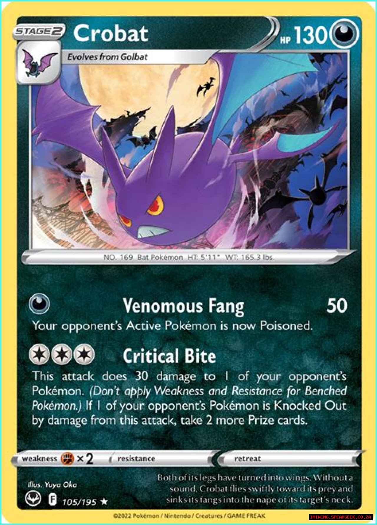 Crobat (Pokémon)/Generation VII learnset - Bulbapedia, the community-driven Pokémon encyclopedia