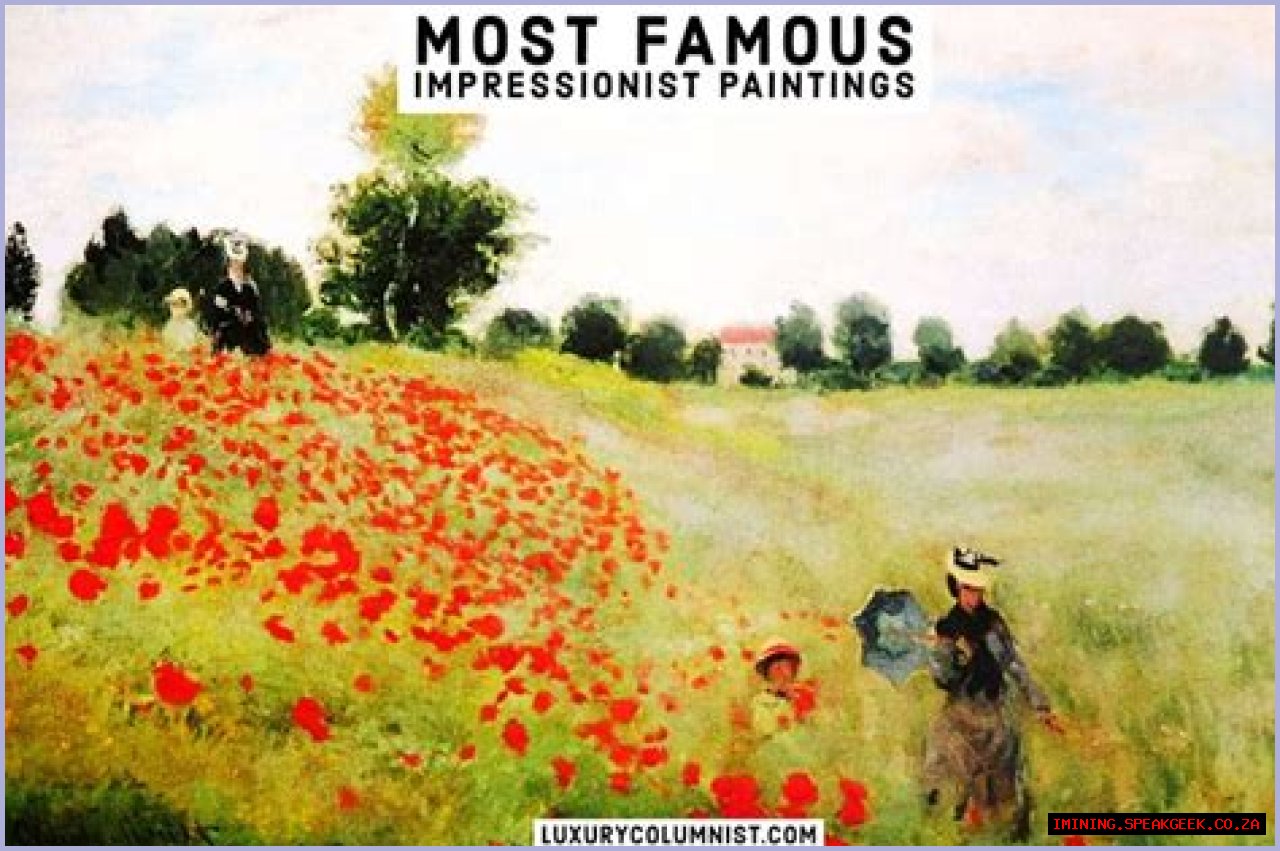 Impressionist Painters - A Look at the Most Famous Impressionist Artists