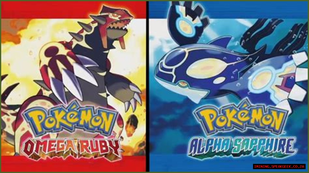 Pokémon Omega Ruby and Alpha Sapphire