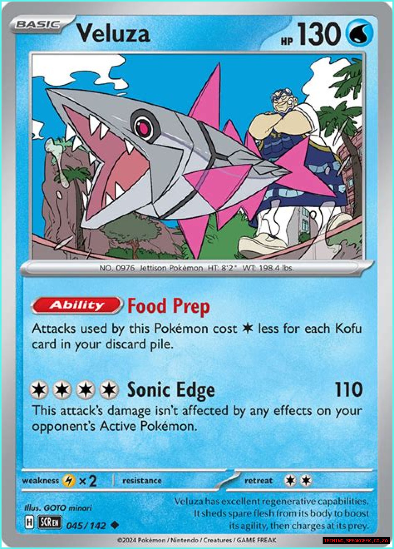 Veluza (Pokémon) - Bulbapedia, the community-driven Pokémon encyclopedia